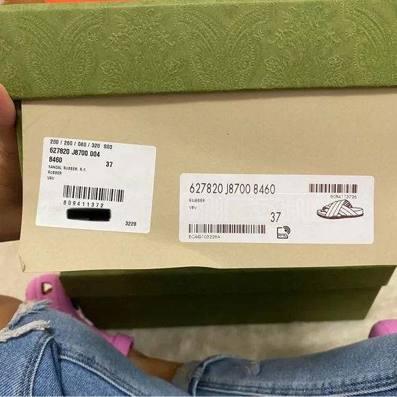 Gucci crisscross slides - Picture 2 of 5